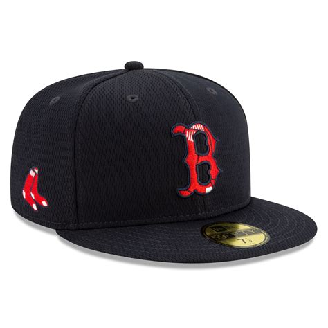 red sox fitted cap